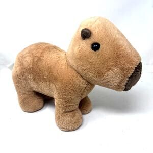Build a Bear Capybara Plush 14" Stuffed Animal Brown Tan 2024 Online Exclusive
